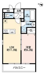 リコルテ北大宮の物件間取画像